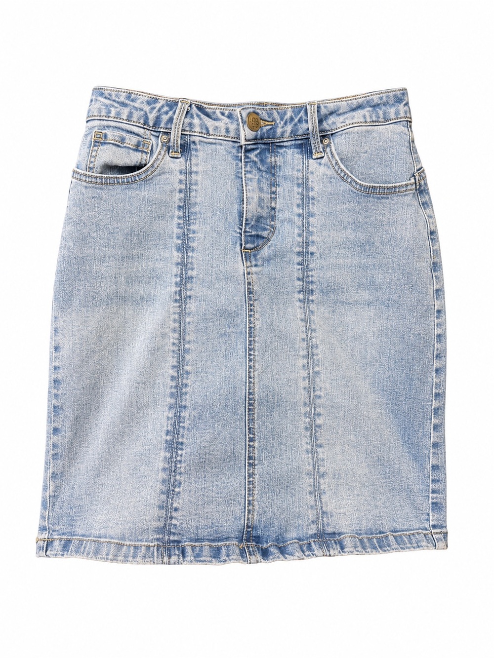 Lee Riders Shape Illusions Slim Fit Denim Skirt